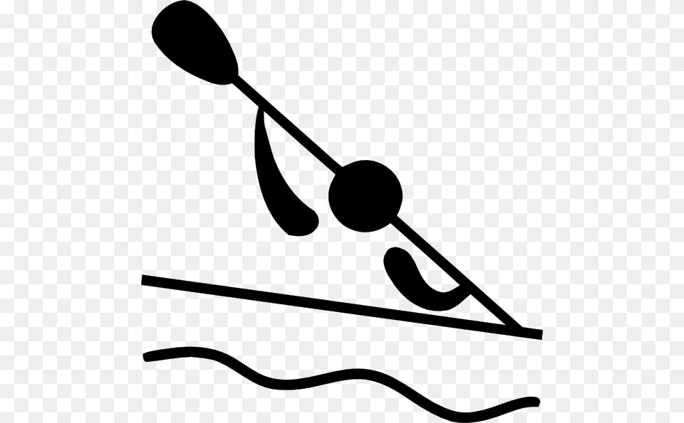 Olympic Sports Canoeing Slalom Pictogram Clip Art Vector, Stencil, Oars, Smoke Pipe Png