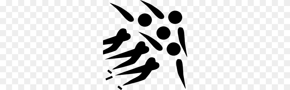 Olympic Sports Short Track Speed Skating Pictogram Clip Art, Stencil, Person, Amphibian, Animal Free Transparent Png