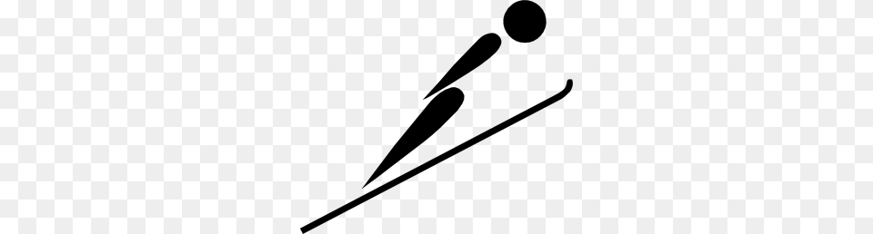 Olympic Sports Ski Jumping Pictogram Clip Art, Bow, Weapon Free Transparent Png