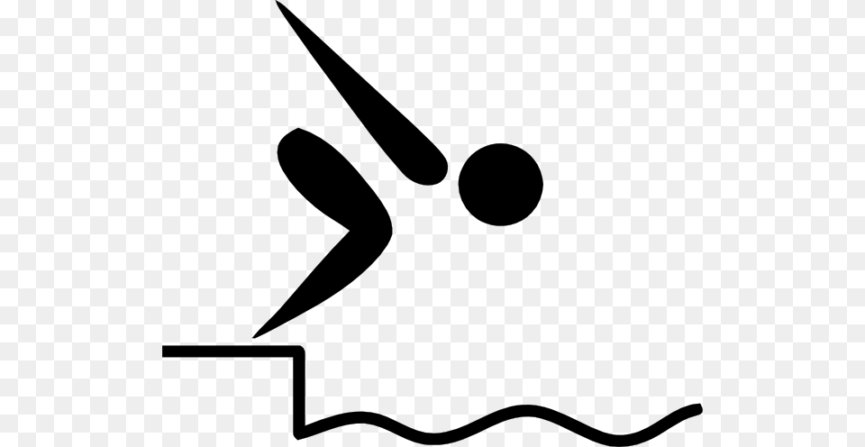 Olympic Sports Swimming Pictogram Clip Arts Download, Stencil Png