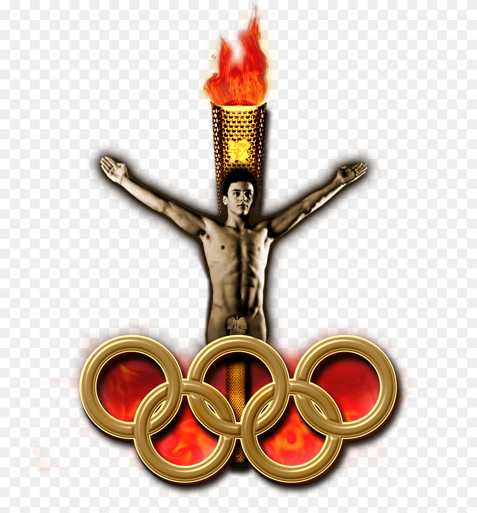 Olympic Torch Clip Art, Cross, Symbol, Person, Face Free Png Download