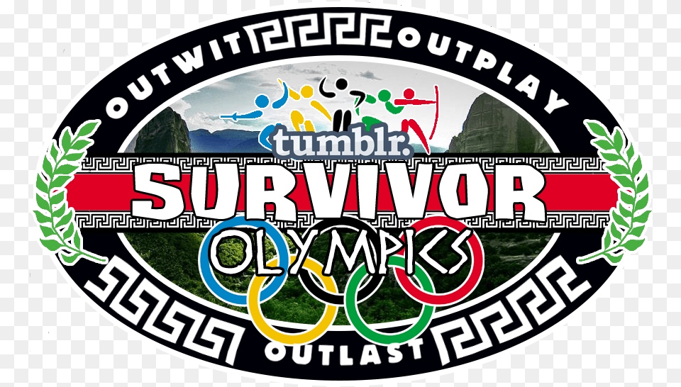 Olympics Logo Survivor, Emblem, Symbol, Disk Free Transparent Png