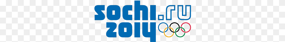 Olympics Sochi Logo Of 2014 Winter Olympics, Text, Light Free Png Download