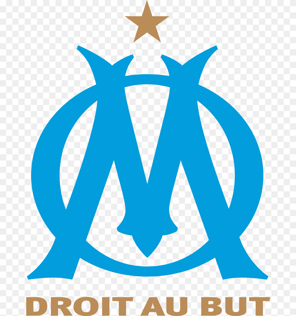 Olympique De Marseille Logo, Symbol, Star Symbol Free Png
