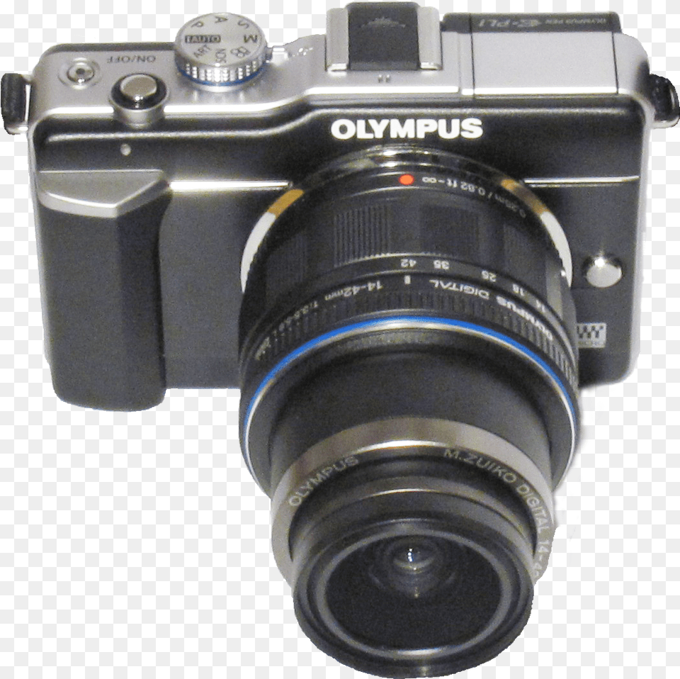 Olympus E Pl1 Mirrorless Interchangeable Lens Camera, Digital Camera, Electronics Free Png