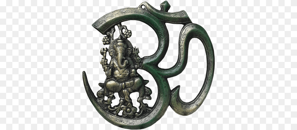 Om Hindi 27cm Ganesha Green South Africa, Accessories, Bronze, Jewelry, Smoke Pipe Free Transparent Png