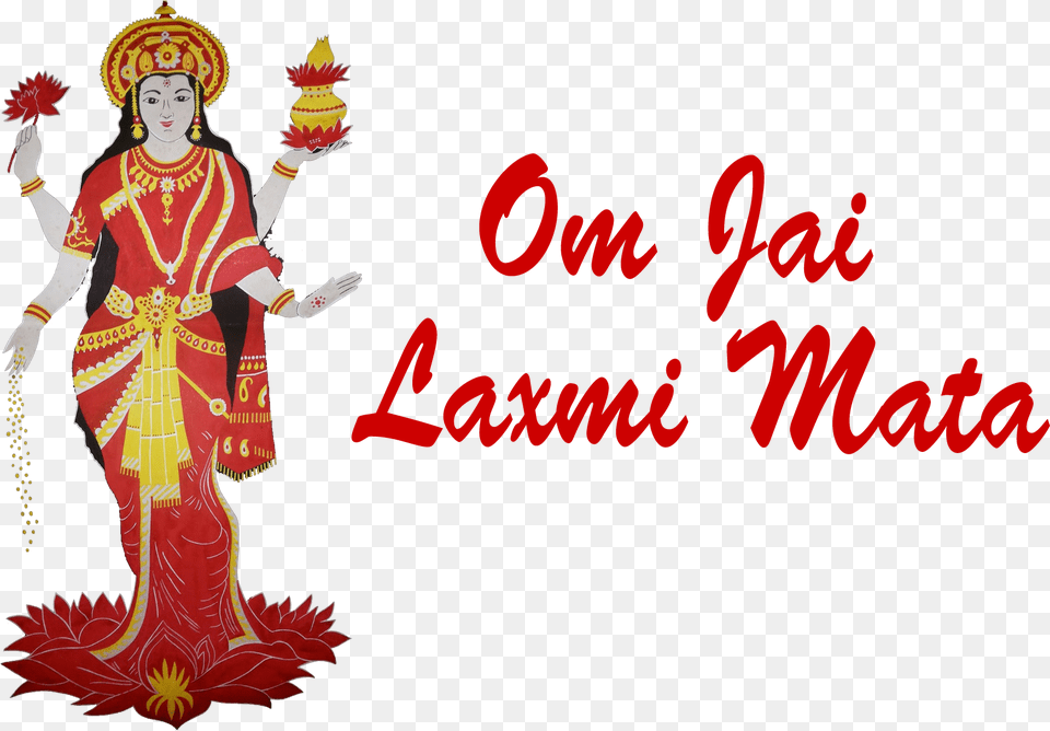 Om Jai Laxmi Mata Religion, Adult, Wedding, Person, Female Free Png Download