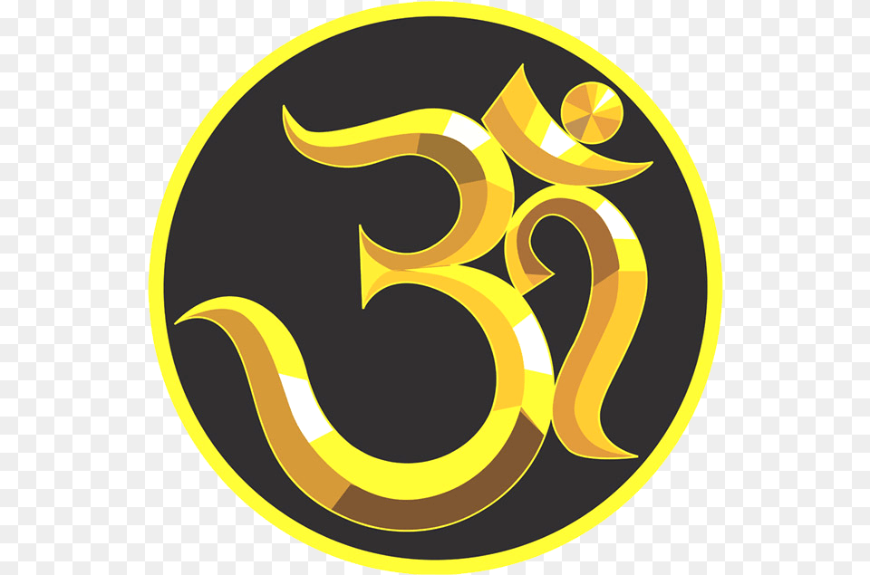 Om Logo Hindu Om Logo, Symbol, Text Free Png Download