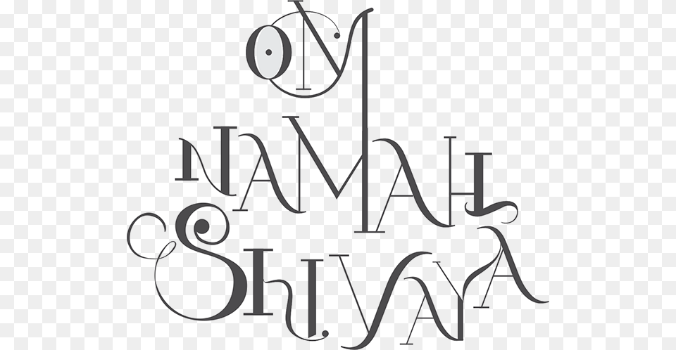 Om Namah Shivaya Logo Om Namah Shivaya English, Text, Book, Publication, Lighting Free Png