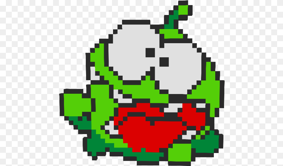 Om Nom From Cut The Rope Om Nom Pixel Art, Graphics, Pattern Png