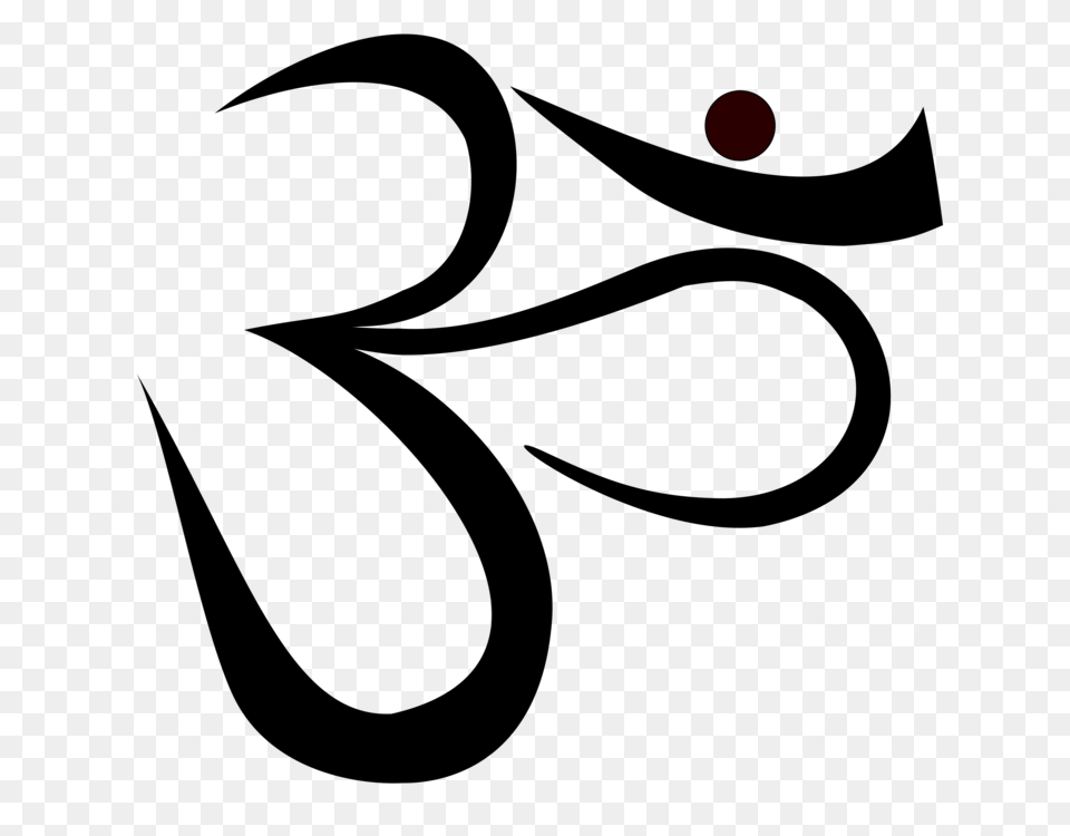 Om Yoga Symbol Hinduism, Lighting, Astronomy, Moon, Nature Free Png Download