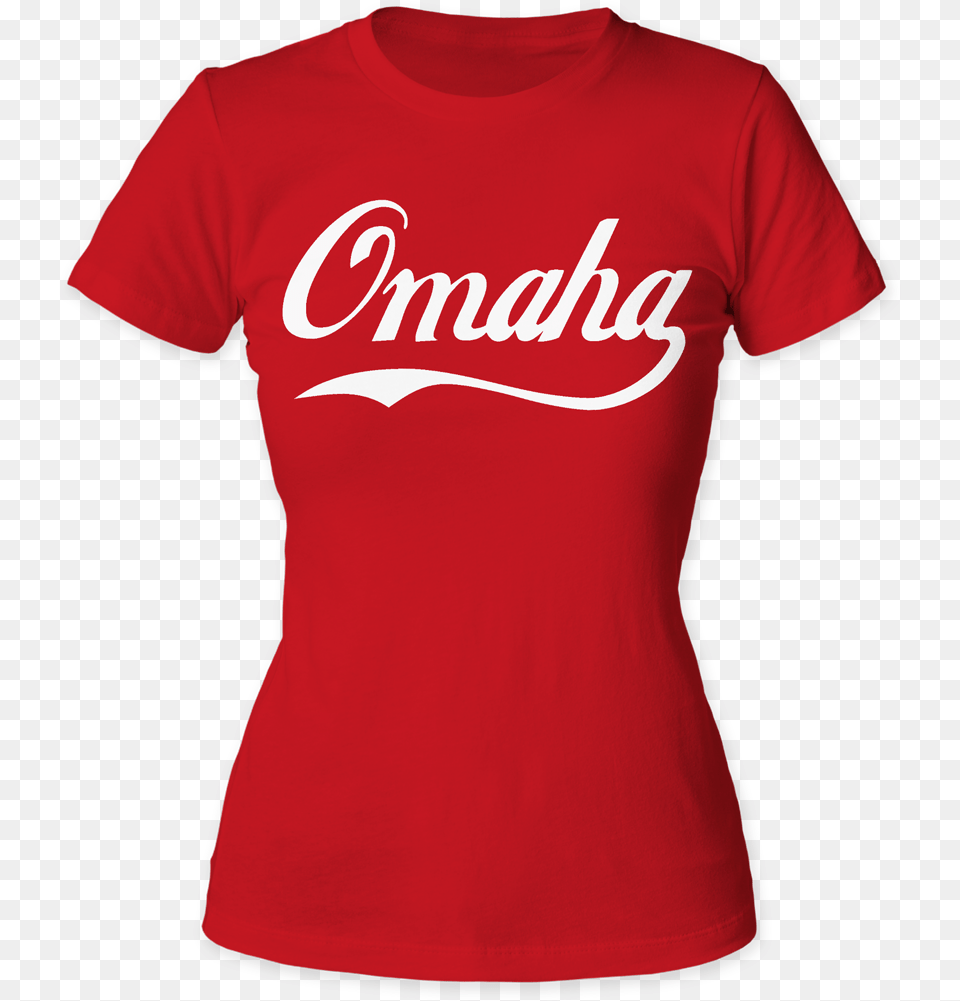 Omaha Classic Coke Logo Tee, Clothing, Shirt, T-shirt Free Png Download