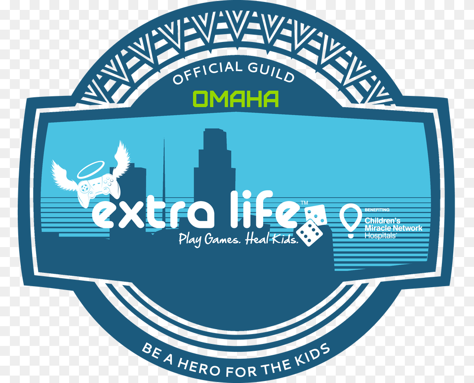 Omaha Ne Extra Life Guild, Logo, Advertisement, Poster, City Png