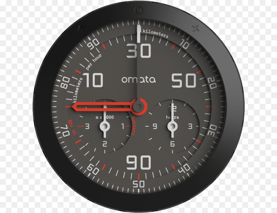Omata One, Wristwatch, Gauge, Tachometer Free Png Download