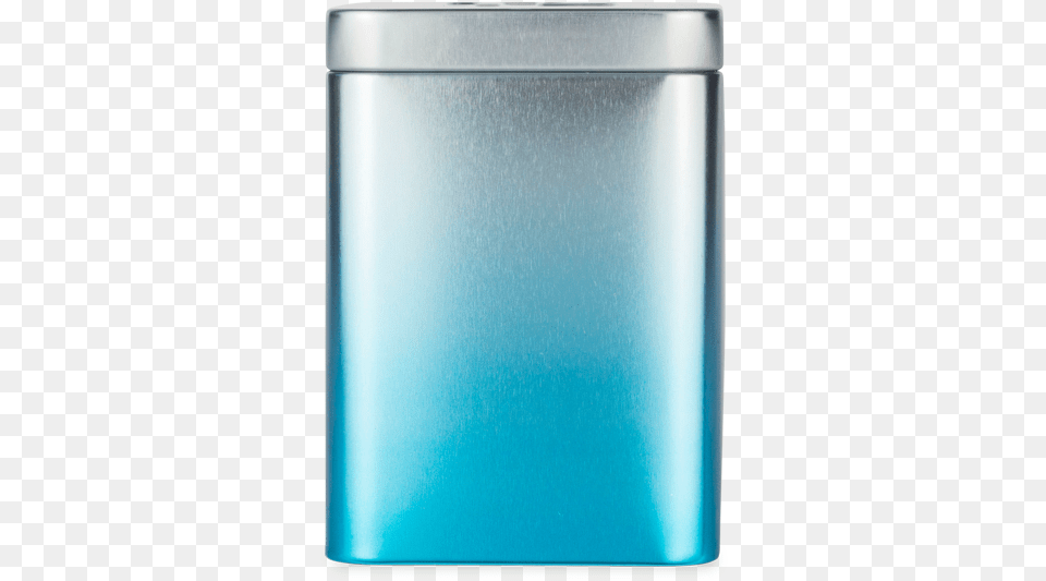 Ombre Blue Square Med Storage Tin T2 Ombre Tea Storage Tin, Jar, Mailbox, Glass Png Image