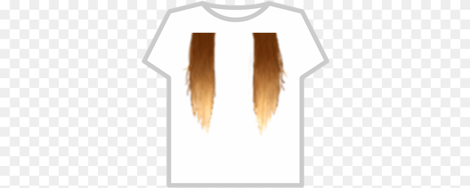 Ombre Hair Transparent Roblox Transparent Ombre Hair Extensions Roblox, Clothing, T-shirt Png