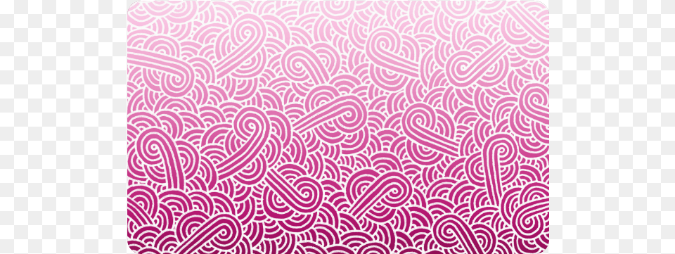 Ombre Pink And White Swirls Doodles Doormat 30, Pattern, Home Decor Png