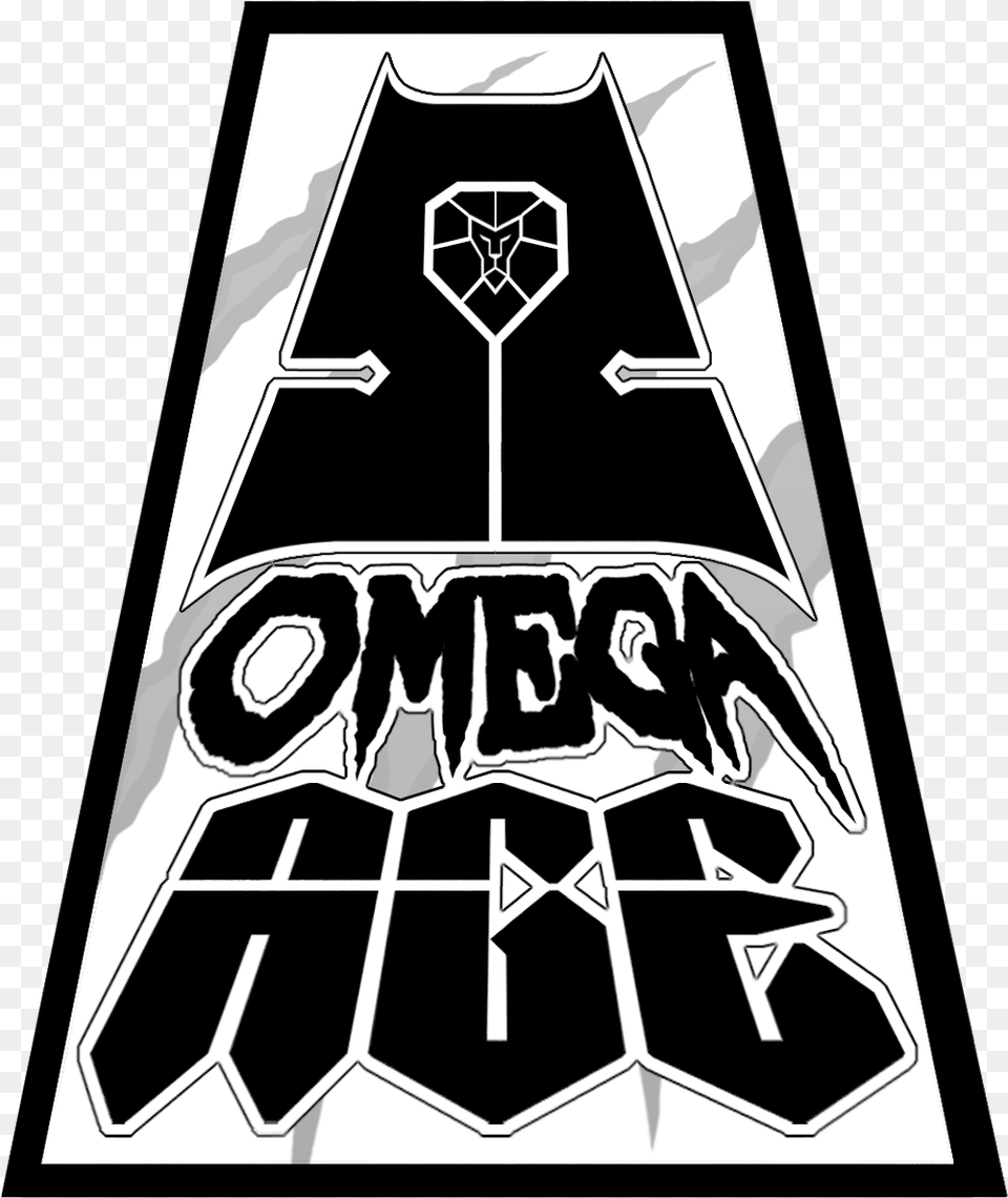 Omega Age Logo Graphic Design, Stencil, Symbol Free Transparent Png