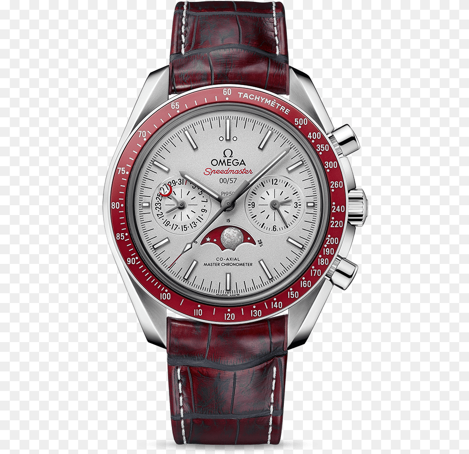 Omega Co Axial Master Chronometer Moonphase Chronograph Omega Speedmaster, Arm, Body Part, Person, Wristwatch Free Png