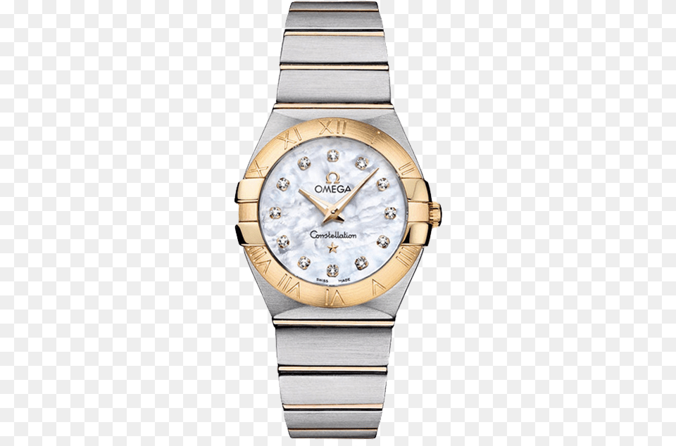 Omega Constellation Ladies Watch Omega Watch, Arm, Body Part, Person, Wristwatch Png Image