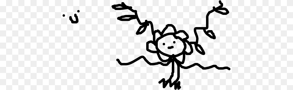 Omega Flowey, Gray Free Png Download