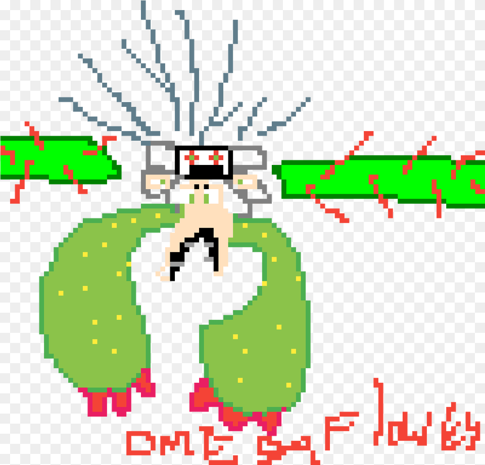 Omega Flowey Download Hitler Pixel Art Free Transparent Png