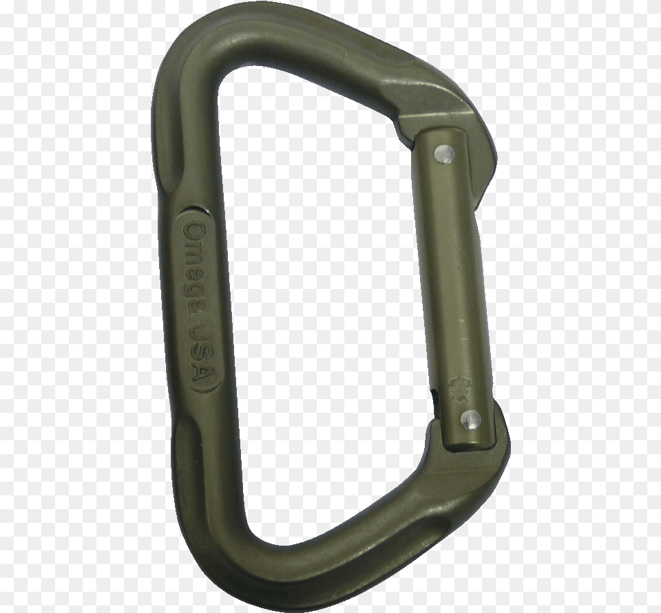 Omega Pacific 7000 Series Tactical D Carabiner Omega Pacific Omega Pacific Tactical D Black, Accessories, Buckle, Device Free Png