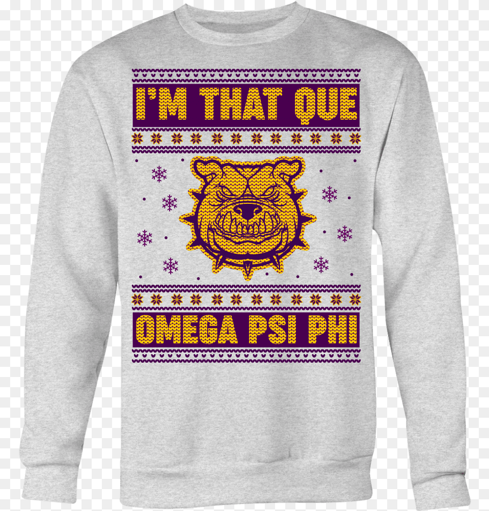 Omega Psi Phi 2018 Ugly Christmas Sweater Ultra Instinct Goku Sweater, Sweatshirt, Clothing, Knitwear, Long Sleeve Free Png Download