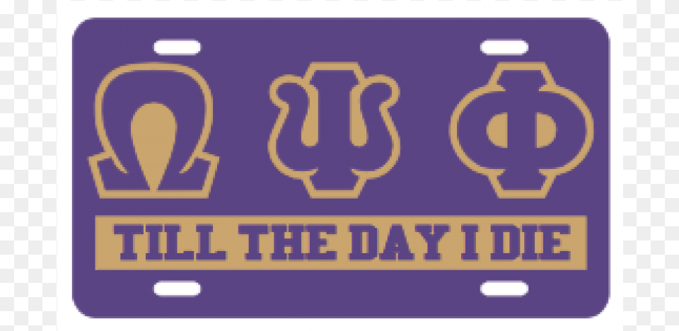 Omega Psi Phi, License Plate, Transportation, Vehicle Free Transparent Png