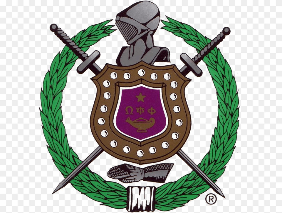 Omega Psi Phi Crest Omega Psi Phi Shield, Armor, Animal, Bird Free Transparent Png