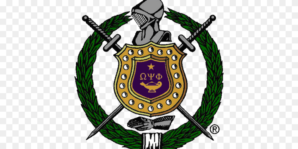 Omega Psi Phi Omega Psi Phi Crest, Armor, Shield, Baby, Person Free Png Download