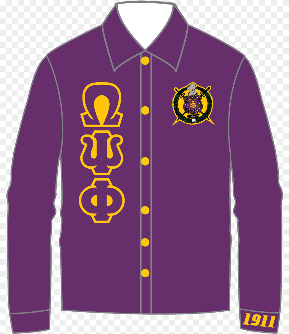 Omega Psi Phi Shield Omega Psi Phi T Shirts, Blazer, Clothing, Coat, Jacket Png Image