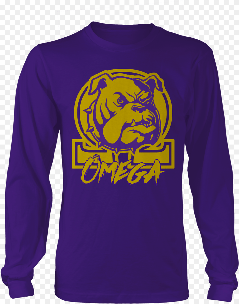 Omega Psi Phi Varsity Long Sleeve Letters Greek Apparel Omega Psi Phi Que Dogs, Clothing, Long Sleeve, T-shirt, Person Png Image