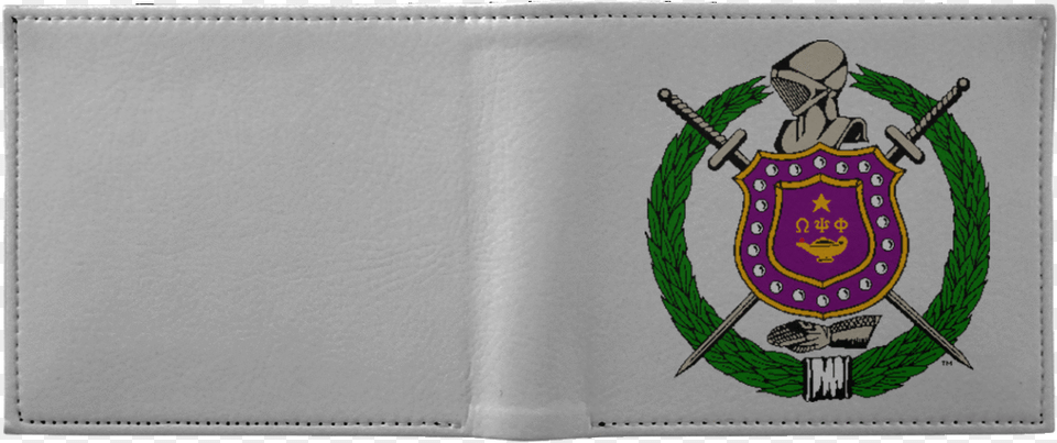 Omega Psi Phi Wallet Official Omega Psi Phi Shield, Animal, Bird, Logo, Person Free Png Download