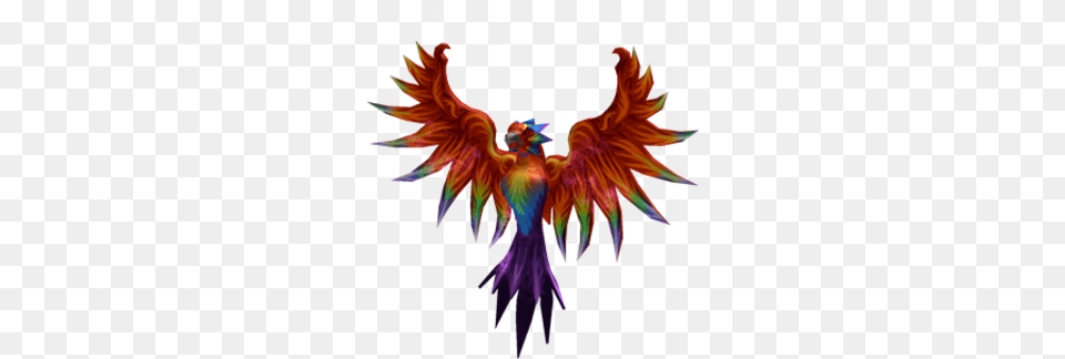 Omega Rainbow Phoenix Monster Islands Roblox Wiki Fandom Phoenix Roblox, Accessories, Person Free Png Download