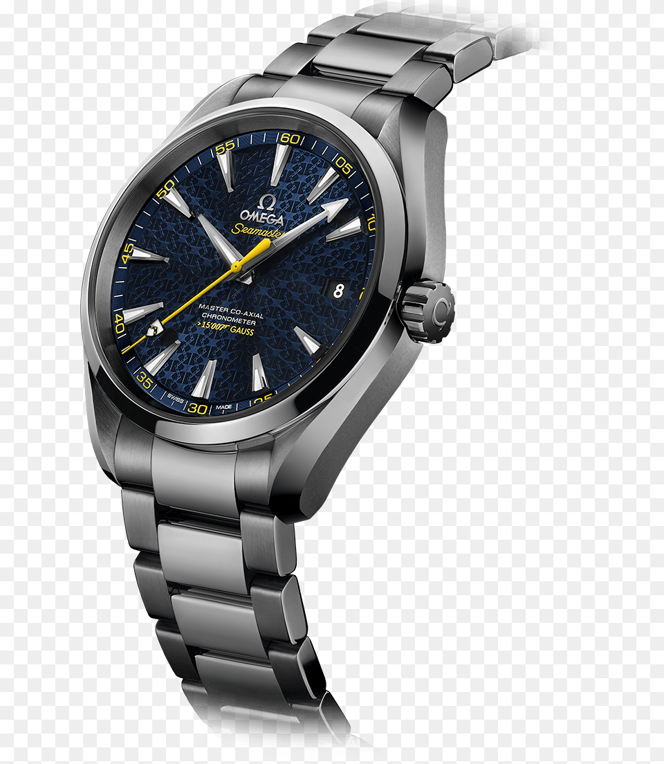 Omega Seamaster Omega James Bond Spectre Aqua Terra, Arm, Body Part, Person, Wristwatch Png Image