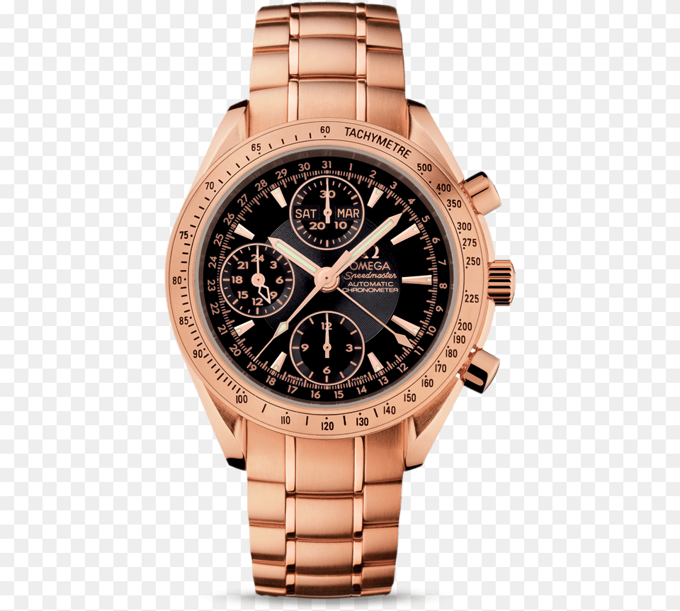 Omega Speedmaster Day Date Rose Gold, Arm, Body Part, Person, Wristwatch Free Png Download