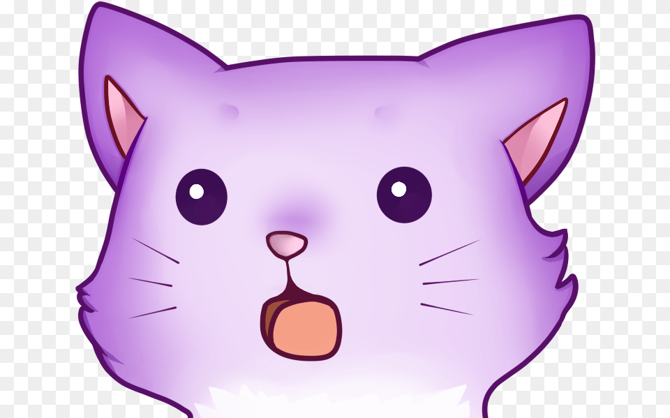 Omegalul, Purple, Animal, Cat, Mammal Free Png