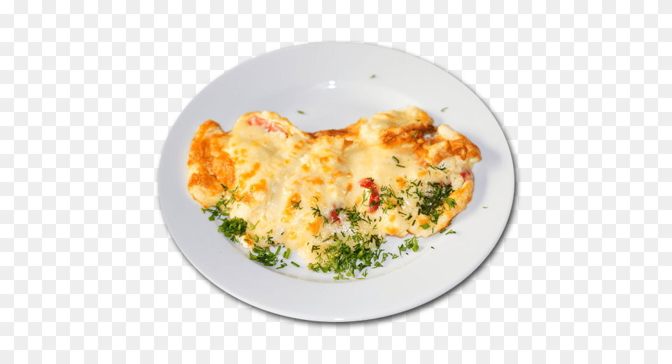 Omelette, Food, Plate, Egg Free Png Download