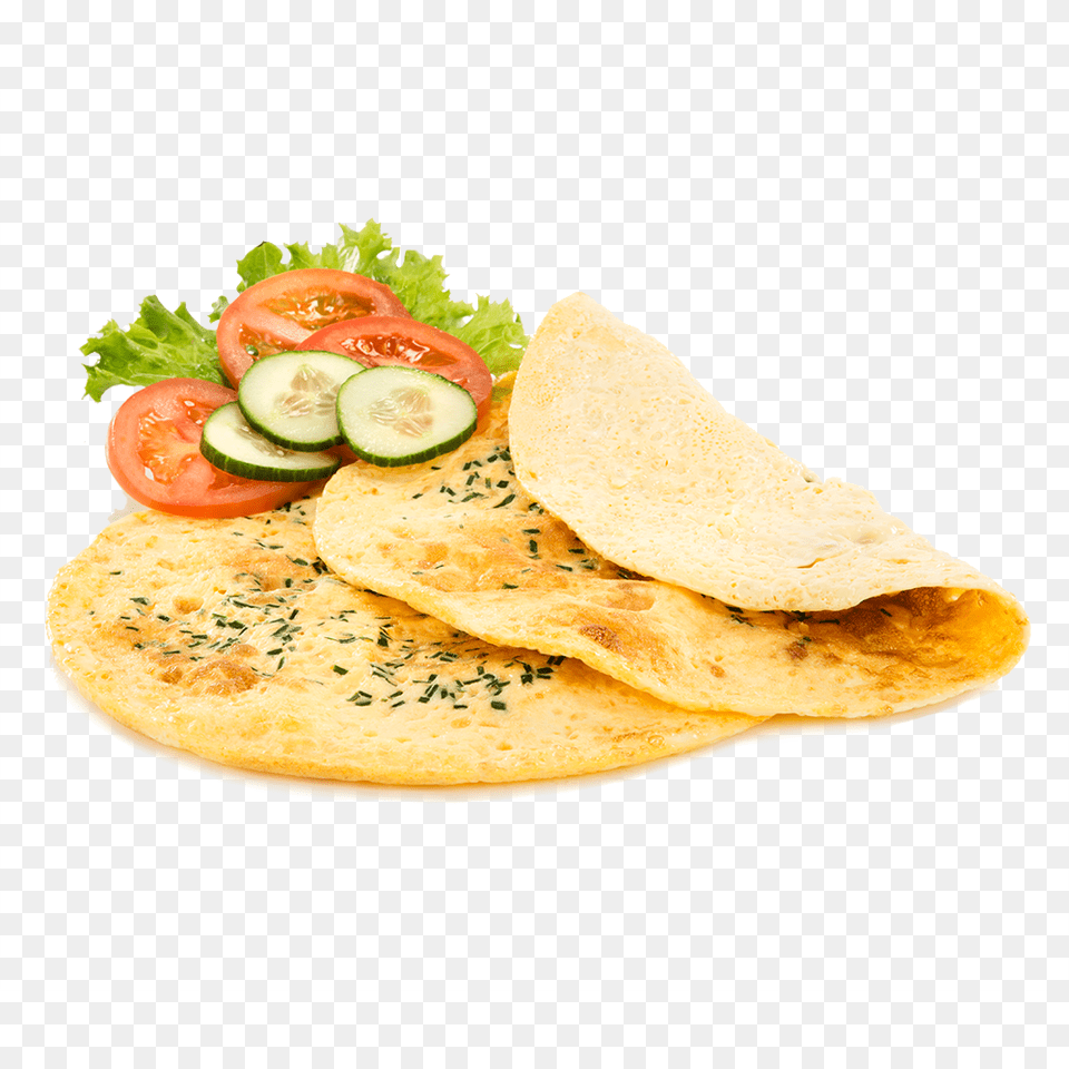 Omelette, Bread, Food, Food Presentation, Pita Png Image