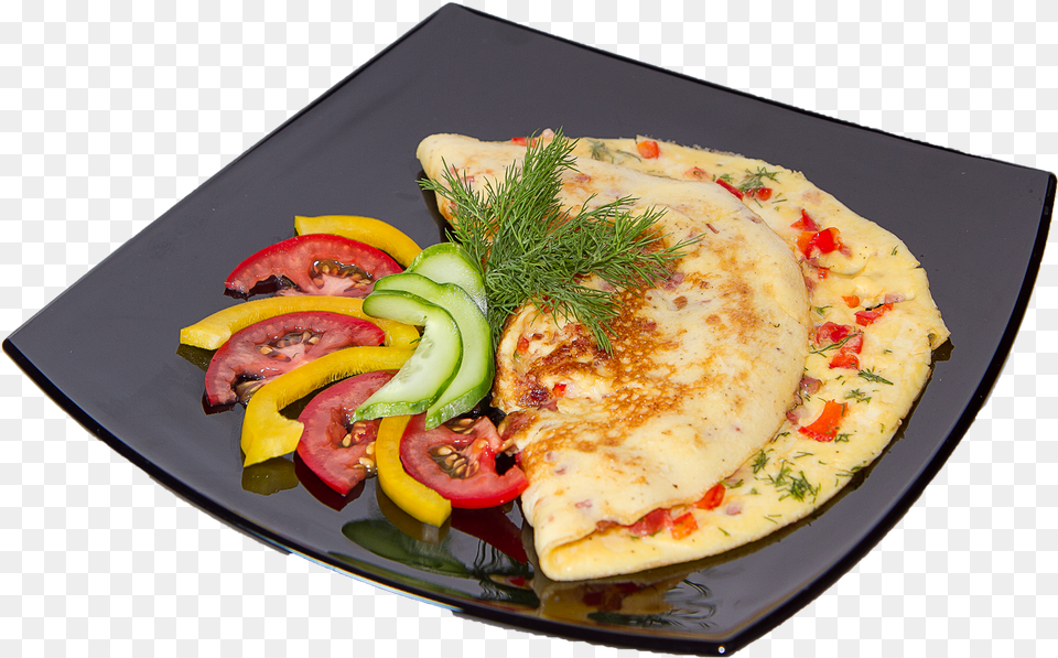 Omelette Image For Omelette, Food, Food Presentation, Plate, Egg Free Png