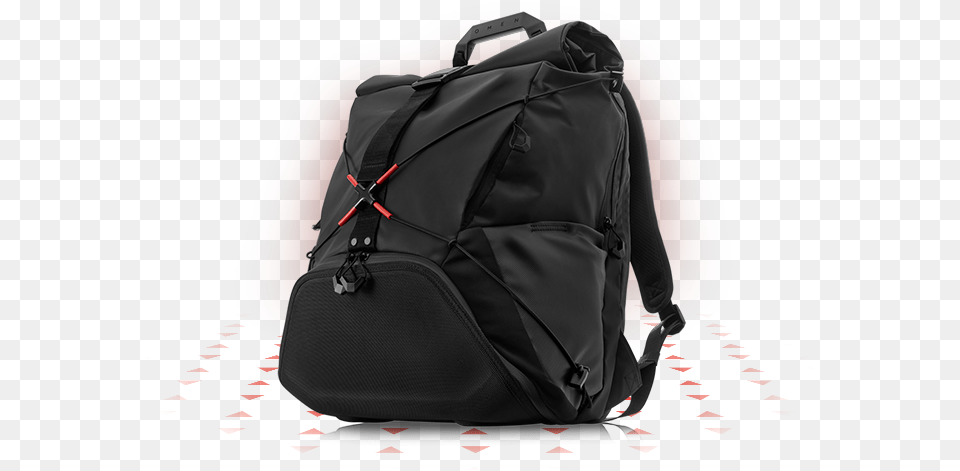 Omen X Transceptor Backpack Front Hp Omen X Transceptor Backpack, Bag Free Png Download