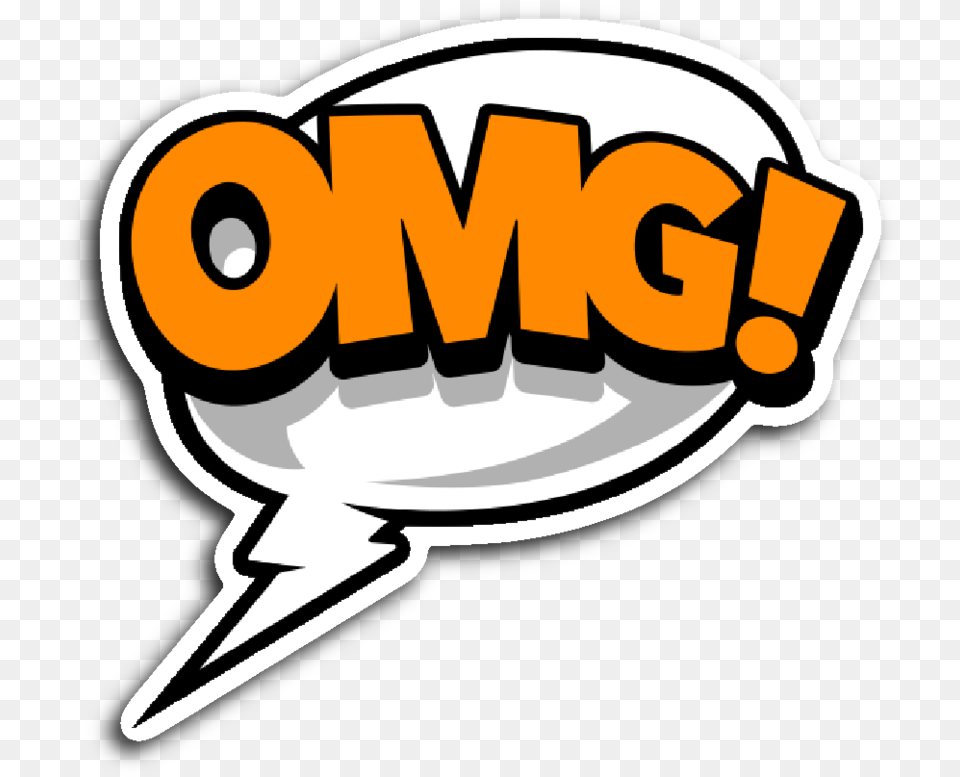 Omg Stickers Download Omg Speech Balloon, Sticker, Logo, Aircraft, Transportation Free Transparent Png