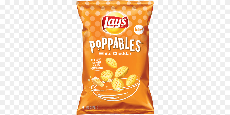 Omg You Guys It39s So Good Lays White Cheddar Poppables, Bread, Cracker, Food, Snack Png Image