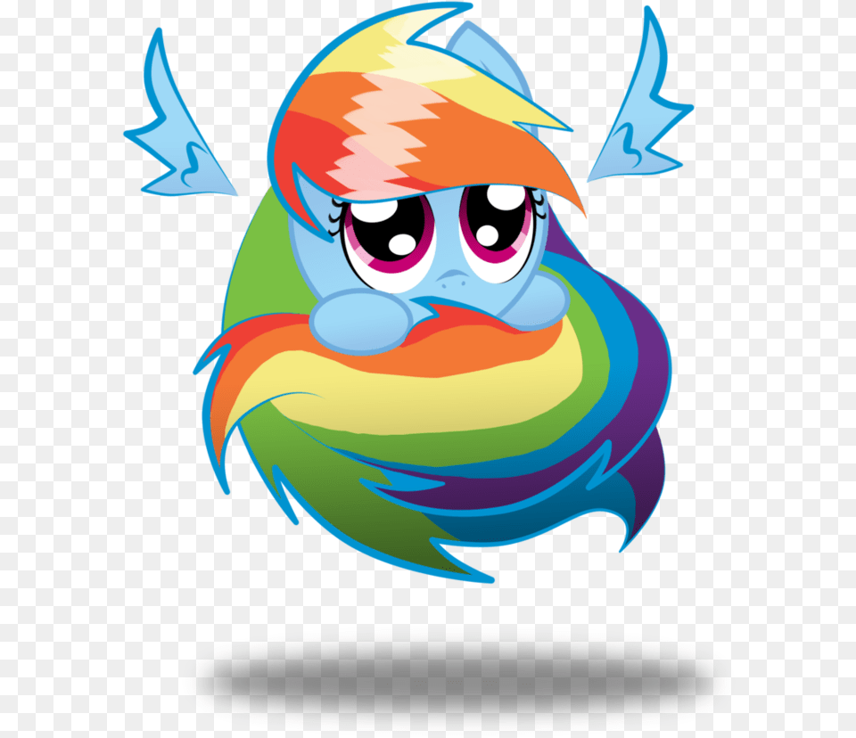 Omgosh So Cute Rainbow Dash My Little Pony Friendship My Little Pony Rainbow Dash Cute, Animal, Fish, Sea Life, Shark Free Png