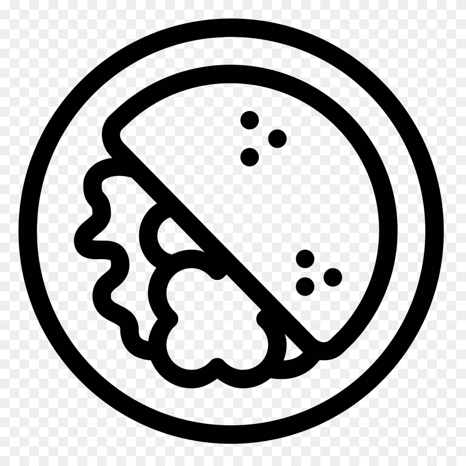 Omlette, Gray Png Image