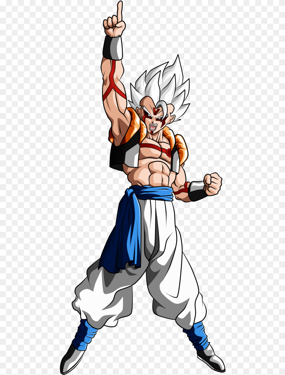 Omni Ssj Gogeta By Alphagreywind Gogeta Omni Super Saiyan, Book, Comics, Publication, Person Png Image