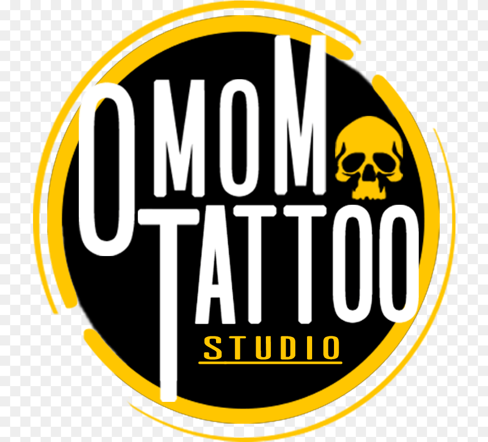 Omom Tattoo Studio Graphic Design, Logo, Face, Head, Person Free Png