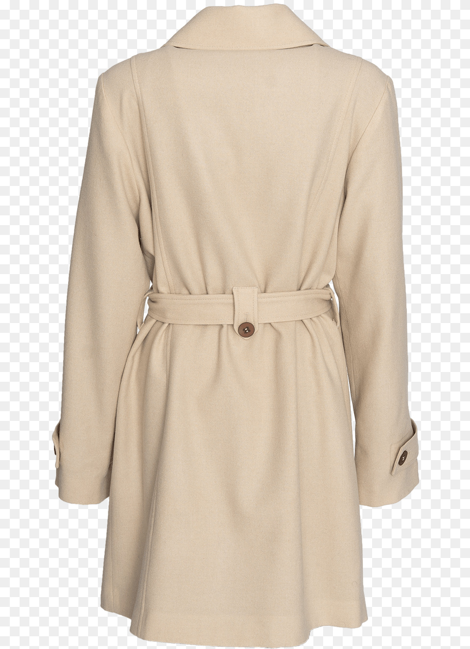 Ompura Women Trenchcoat With Belt Fd54 Trench Coat, Clothing, Overcoat, Trench Coat, Long Sleeve Free Png Download