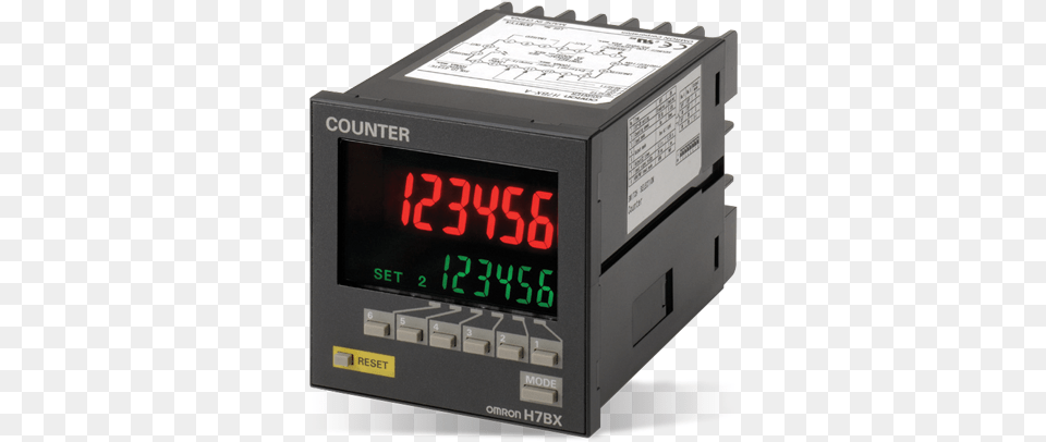 Omron Industrial Automation H7bx Multifunction Counters Omron H7bx Aw Digital Counter, Computer Hardware, Electronics, Hardware, Monitor Free Png Download